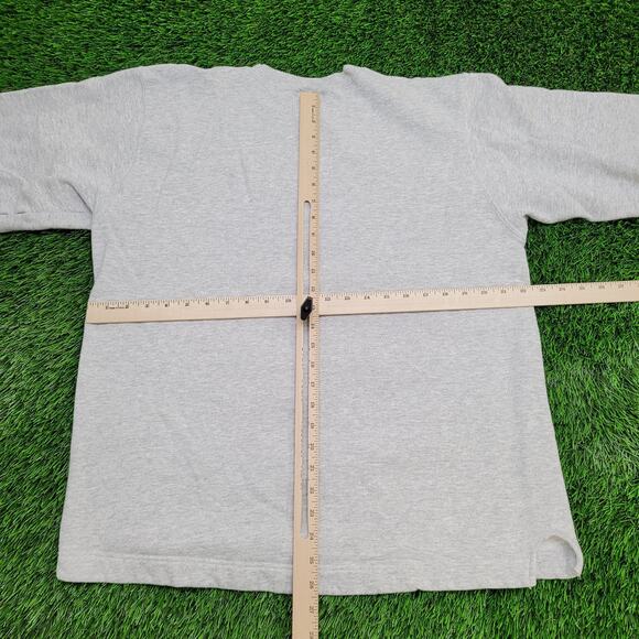 Vintage Champion Blank Sweatshirt Womens Large 22x26 Gray - Picture 4 of 11